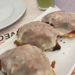 Bruschetta Romana con Mozzarella