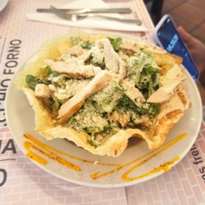 Ensalada Cesar con Pollo