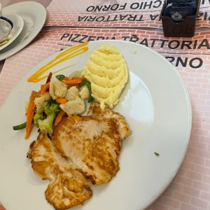 Pollo a la plancha