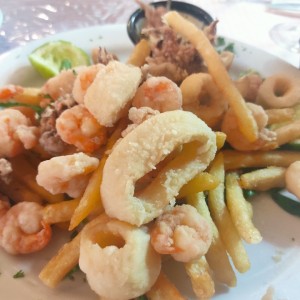 mariscos fritos