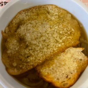 Sopa de cebolla 