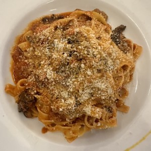 Pasta allo spezzatino di manzo