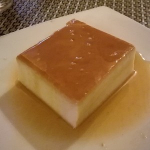 Postre de la casa.