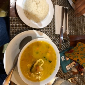 sopa de mariscos