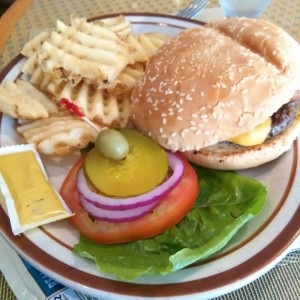 Hamburguesa con Bacon y Queso