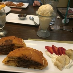 nutella pancakes