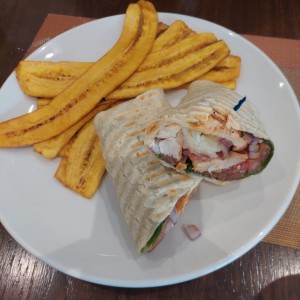 wrap de pollo