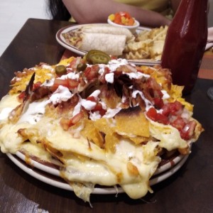 Nachos a lo gringo