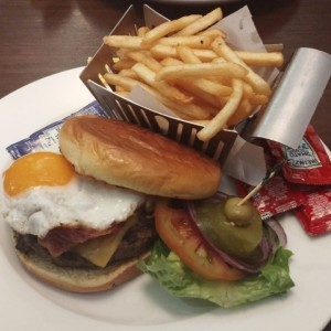 Hamburguesa deluxe