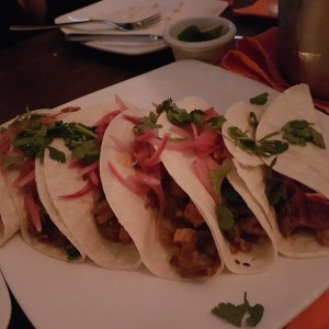 tacos de pollo