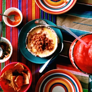 Queso Fundido - Con Chorizo