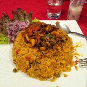 Arroz con marisco