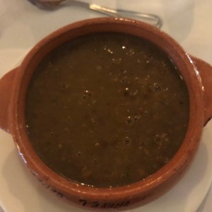 sopa de lenteja 