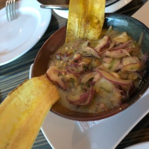 ceviche de pulpo