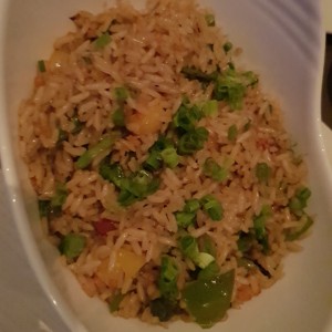 arroz frito de vegetales