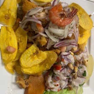 Ceviche y Jalea