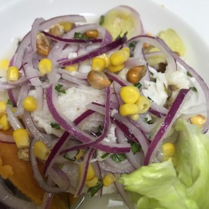 ceviche de corvina