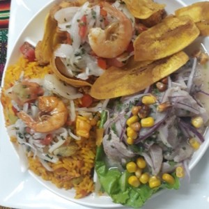 trio de mariscos