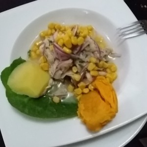 ceviche de corvina