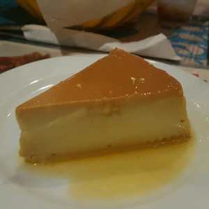 Flan de la casa