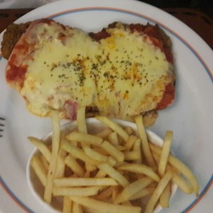 Milanesa napolitana