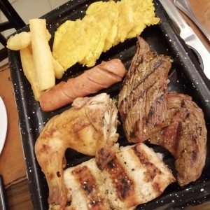 Parrillada para dos personas