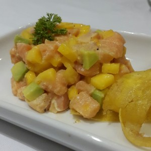 tartar de salmon