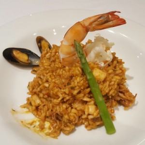 risotto de camaron