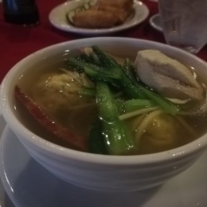 sopa de wanton