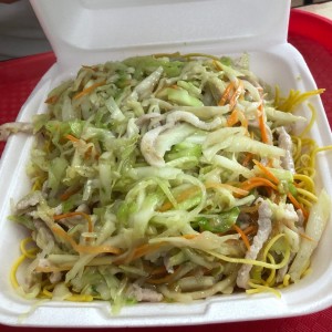 chow mein de puerco