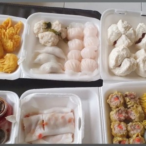 Hampao de Puerco Horneado, Siumae, Ja Kao, Chon Fun, Yee Chee Kao, Bolita de Pescado, soy kao frito, sin ha fan ko