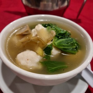 Sopa Bolita de Pescado