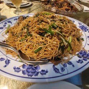 Fideo larga vida con cebollina china