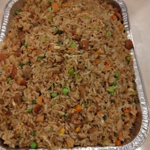 Arroz frito de puerco 