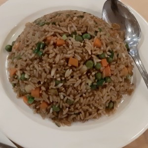 Arroz con vegetales