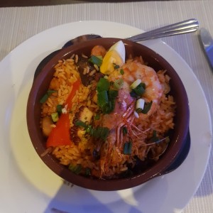 paella de mariscos