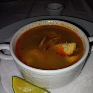 sopa de mariscos