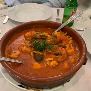 Casuela de mariscos