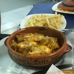 camarones al ajillo