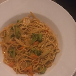 pasta en salsa  rosada 