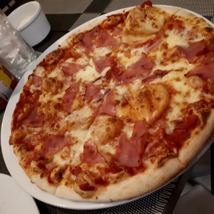 pizza de jamon