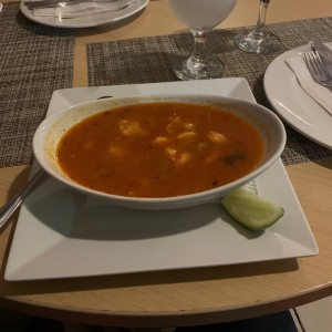 Entradas - Sopa de Marisco