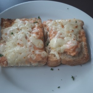 bruschetta con salmon