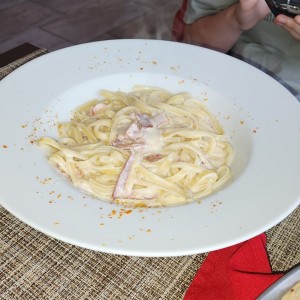 Pastas Especiales - Carbonara