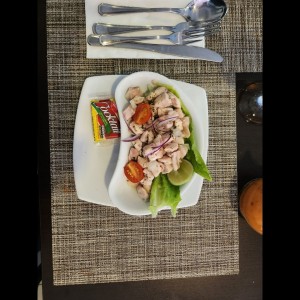 Entradas Frias - Ceviche de Corvina