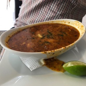 Entradas - Sopa de Marisco