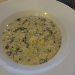 Risotto - Espinaca con Pollo