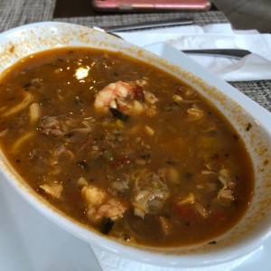 sopa de mariscos