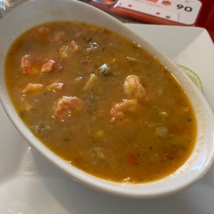 Entradas - Sopa de Marisco