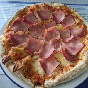 pizza de jamon